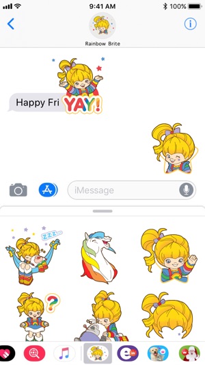 Rainbow Brite Stickers(圖3)-速報App