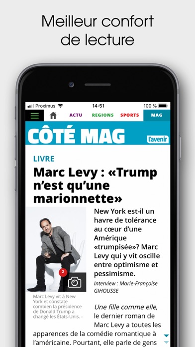 L'Avenir Journal screenshot1