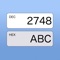 A simple, easy to use app to convert decimal numbers to hexadecimal and vice versa