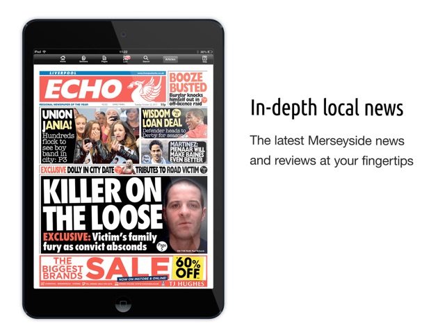 Liverpool Echo for iPad(圖1)-速報App