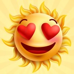 Sun Face  Animated Stickers