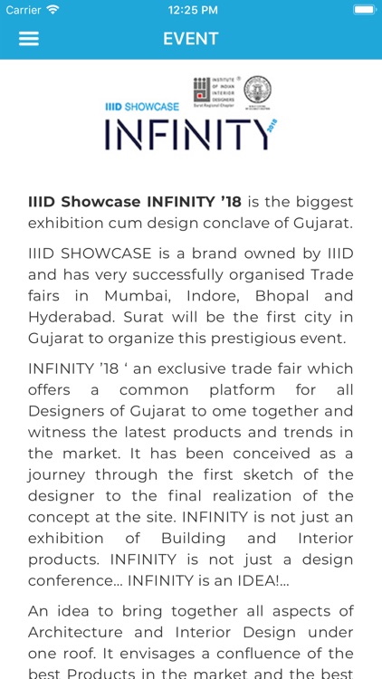 IIID Showcase - INFINITY