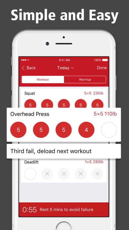 StrongLifts 5x5 Workout Log screenshot-3