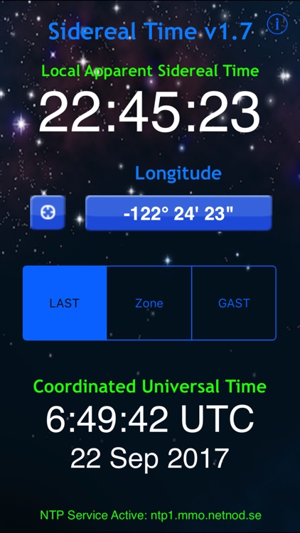 Sidereal Time