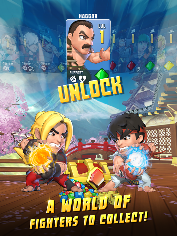 Screenshots of Puzzle Fighter for iPad