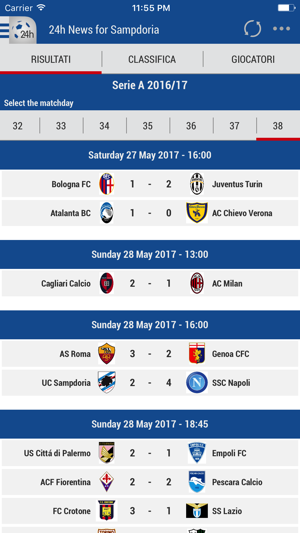 24h News for Sampdoria(圖3)-速報App