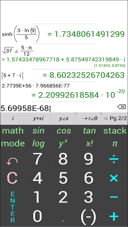 Acron RPN Calculator LITE screenshot-3