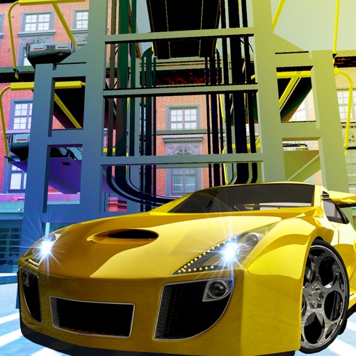 Rotary Sports Car Parking 3D Transport Simulator Icon