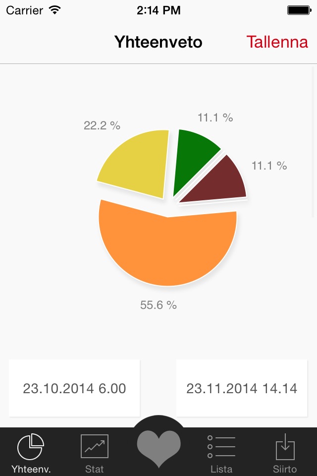 Blood Pressure & Pulse Diary screenshot 3