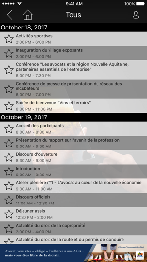 Convention nationale avocats(圖2)-速報App