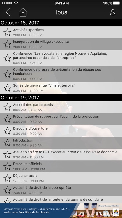 Convention nationale avocats
