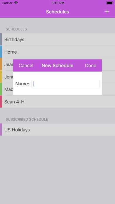 Simple Schedule Viewer screenshot 2