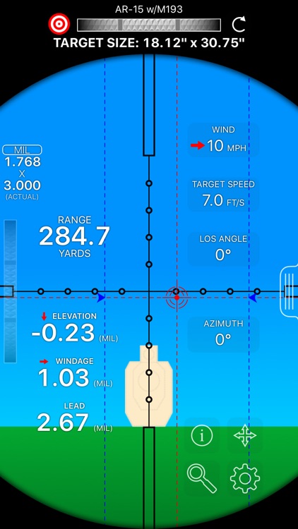 M193 Ballistics Chart