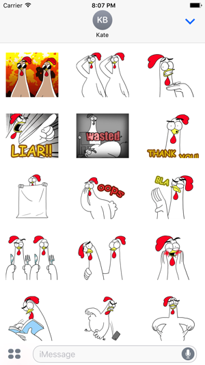 Chicken Bro 11 Sticker Pack(圖2)-速報App