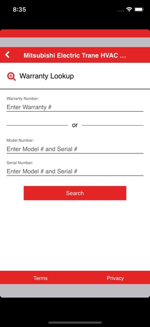 Mitsubishi hvac serial number lookup