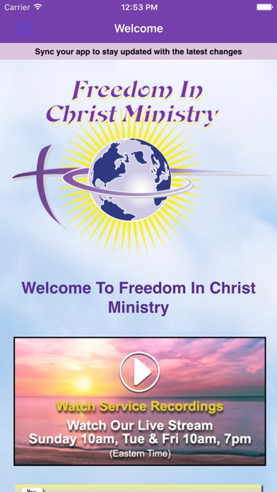 Freedom In Christ Ministry screenshot 2