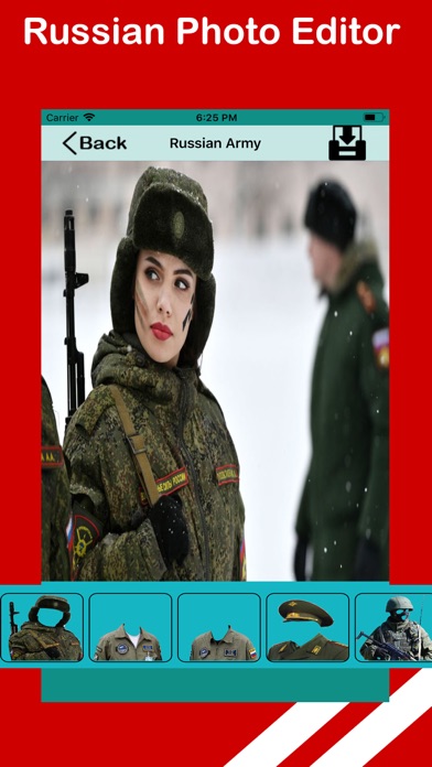Russian Army Uniform Changer screenshot 3