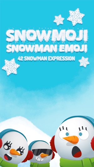 Snowmoji - Snowman Emoji