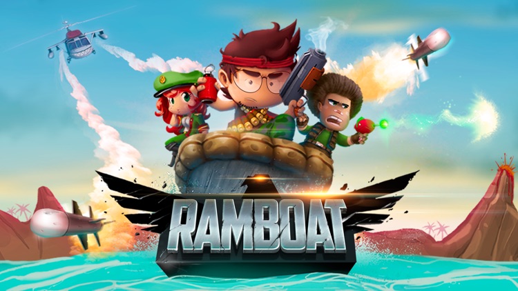 RAMBOAT - Game of Shoot and Dash, Run and Jump! screenshot-4