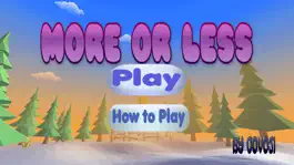 Game screenshot The More or Less mod apk