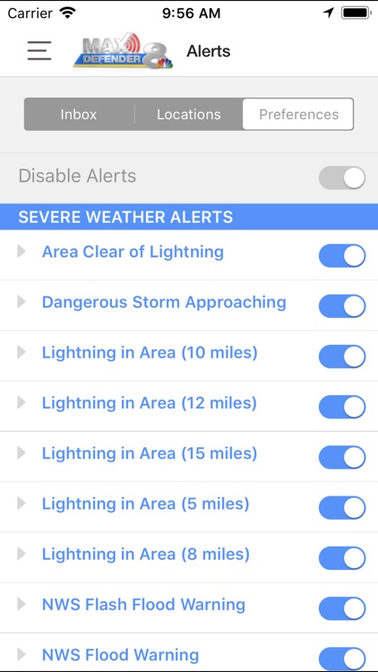 Max Defender 8 Weather App screenshot-4