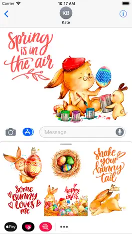 Game screenshot Easter Hop emoji and stickers apk