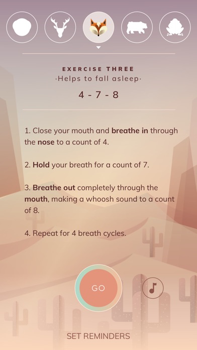 Breathe in screenshot1