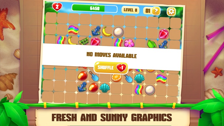 Onet Paradise: match two tiles