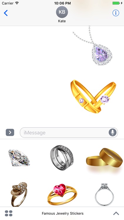 Famous Jewelry Stickers screenshot-3