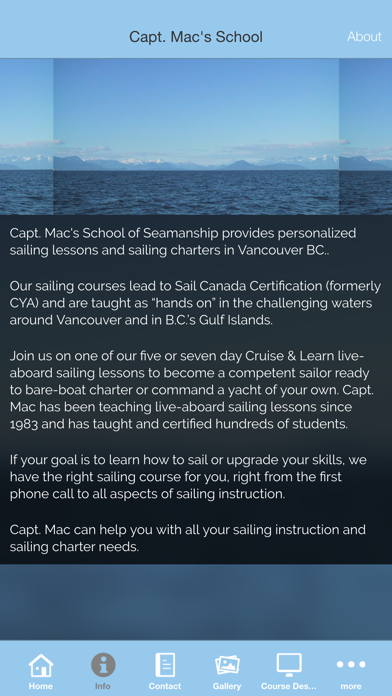 Capt. Mac's Sailing School screenshot 2
