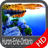 Huron Erie Ontario HD Charts