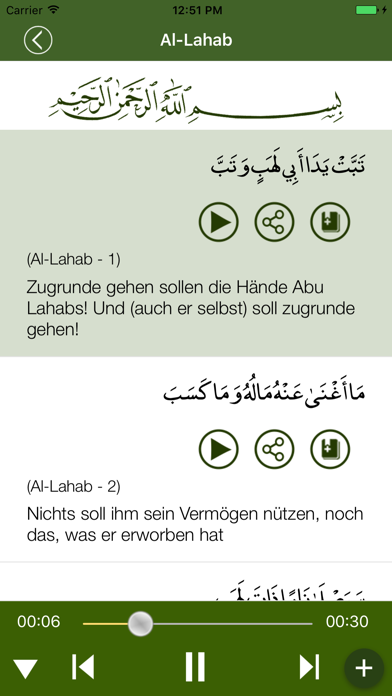 How to cancel & delete Koran auf Deutsch from iphone & ipad 3