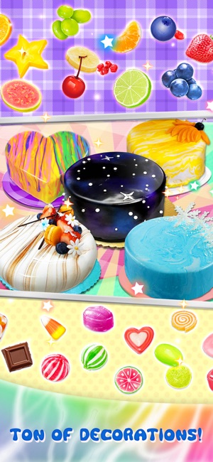 Galaxy Mirror Glaze Cake(圖3)-速報App