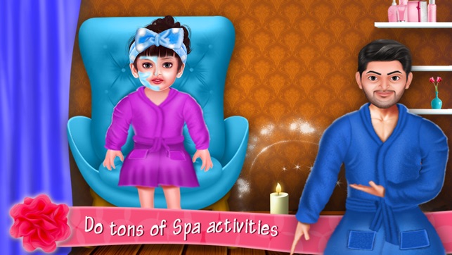 Aadhya's Spa Makeover Day With Daddy(圖5)-速報App