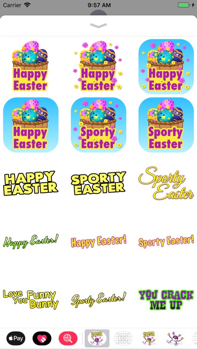 Easter Bowling Stickers screenshot 3