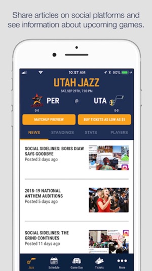 Utah Jazz + Vivint Arena(圖4)-速報App