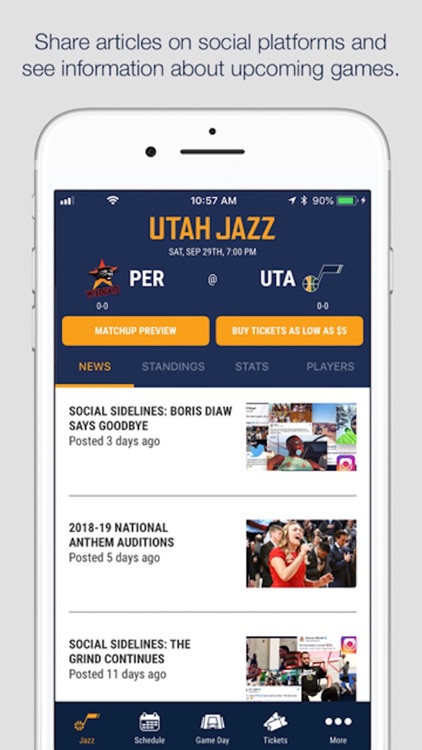 Utah Jazz + Vivint Arena screenshot-3