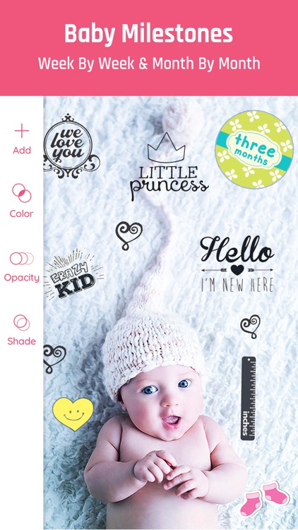 Baby Photo App- Pregnancy Photo & Milestones Story