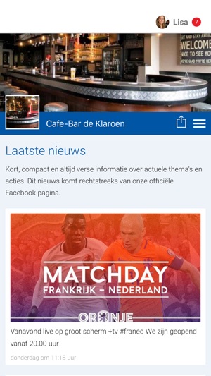 Cafe-Bar de Klaroen(圖1)-速報App