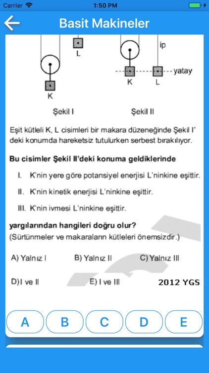 TYT YKS FİZİK ÇÖZÜMLÜ SORULAR screenshot-7