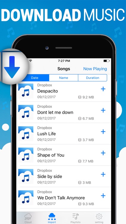 Cloud Player: Offline MP3 Music & Playlist manager