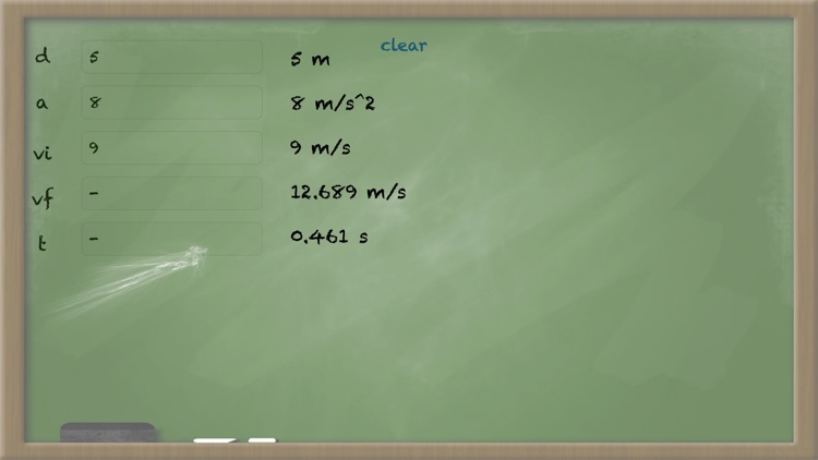 Kinematics Calculator