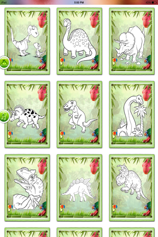 Toddler Dinosaur Coloring Book screenshot 2