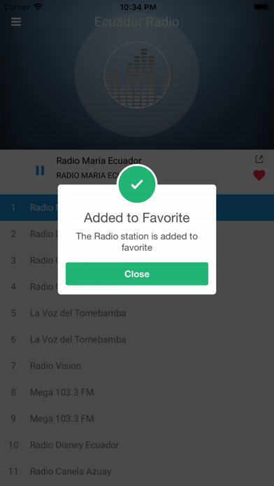 Ecuador Radio Station: Spanish screenshot 3