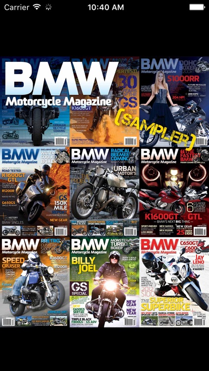 BMW Motorcycle Magazine screenshot-1