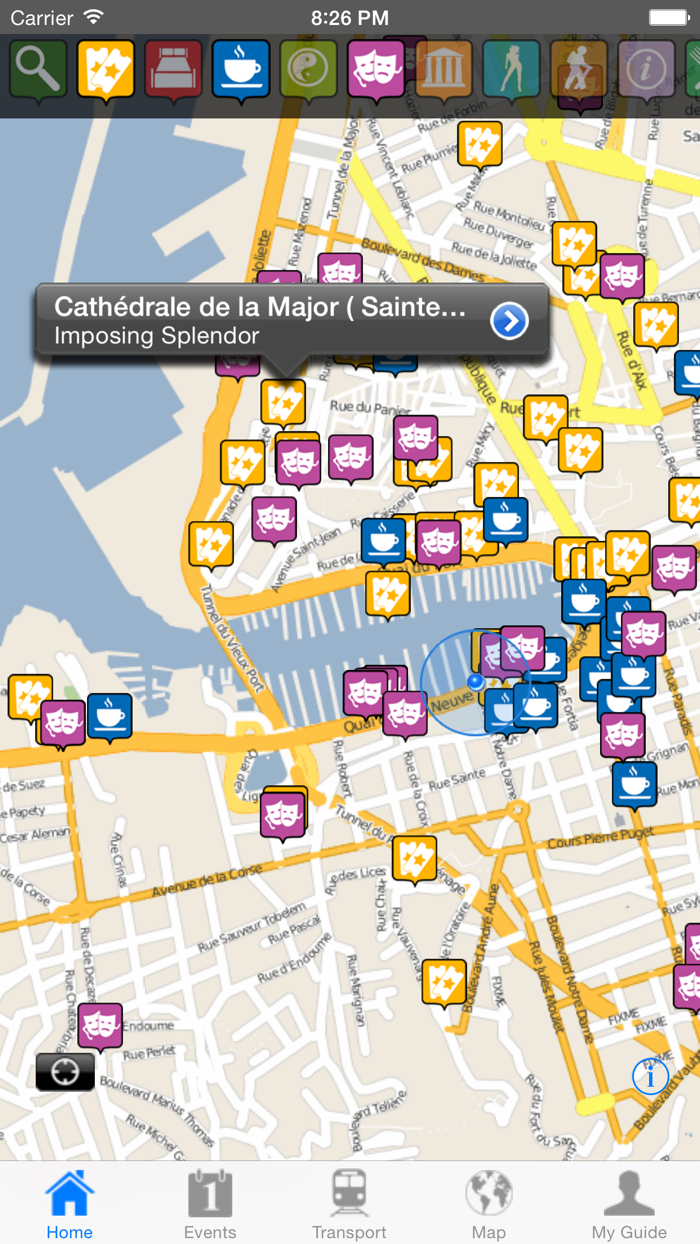 Marseille Travel Guide Offline