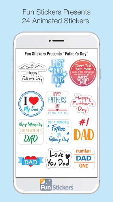 Father's Day iSticker screenshot 3