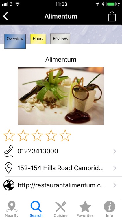 Cambridge Restaurant Guide