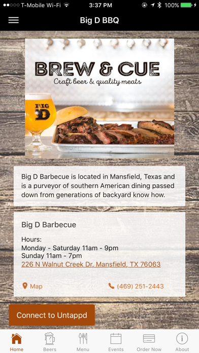 How to cancel & delete Big D BBQ Mansfield from iphone & ipad 1