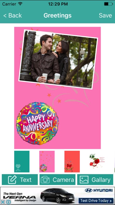 How to cancel & delete Anniversary Wishes Card Maker from iphone & ipad 4